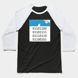 Cyber Security - Wireshark  PCAP File Icon Baseball T-Shirt